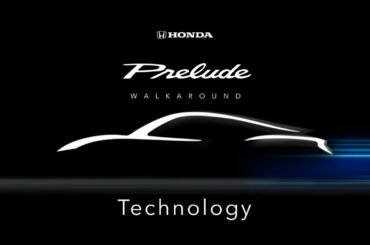 2026 Prelude Technology Walkaround