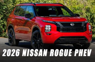 2026 Nissan Rogue Plug-in Hybrid Based On The Mitsubishi Outlander