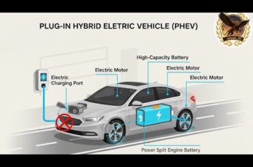 How a plug in hybrid electric vehicle PHEVs work ?#Ai