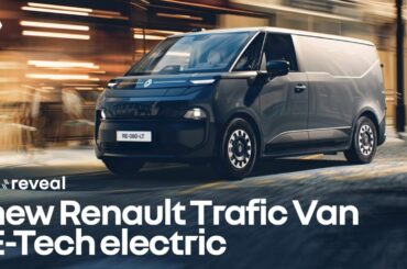 new Renault Trafic Van E-Tech electric - the newest generation of light commercial vehicles.