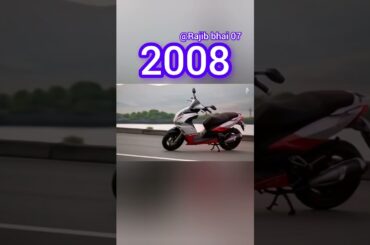 keeway scooters  bike evolution video history 1999-2025 #bikeevolution #shortvideo
