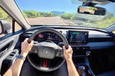 2026 Toyota RAV4 Woodland Plug-in Hybrid - POV Driving Impressions