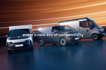 new Renault Trafic Van E-Tech electric - hyperconnected and continually evolving.