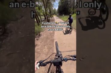 ebike conversion kit installation  #ebike #electricbike #automobile