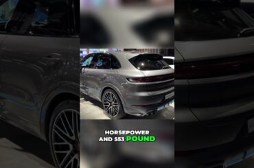 Porsche's 519 HP Hybrid SUV - Speed, Versatility & Electric Power!
