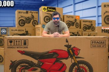 I Bought EVERY Electric Motorcycle on the Internet