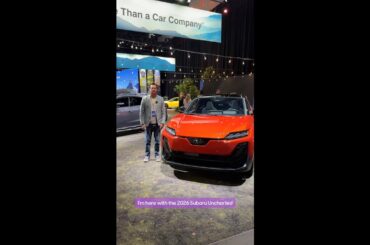 Introducing Subaru’s new subcompact EV, the 2026 Uncharted. What do you think of it?