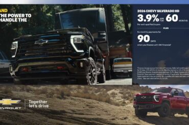 Everyone's gearing up for the holidays in a Chevy Silverado of their choice