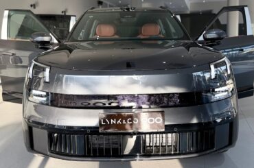 All New 2025 Lynk & CO PHEV - Luxury Crossover and Large family SUV | Gray Color