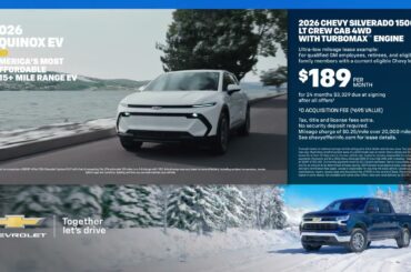 Everyone's gearing up for the holidays in a Chevy Silverado of their choice