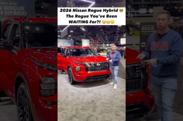 The 2026 Nissan Rogue is Now Hybridized! But, Not in the Way You'd Expect... Check it Out!