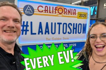 EVERY EV at the 2025 LA Auto Show! (FULL TOUR!)