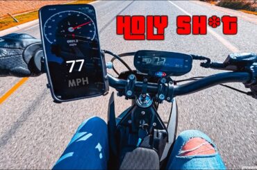 This E-Moto is Getting Dangerous...