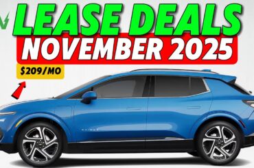 Best Electric Vehicles Lease Deals For November 2025 | EV lease deals 2025