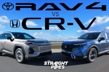 ALL NEW!! 2026 Toyota RAV4 vs Honda CR-V Review