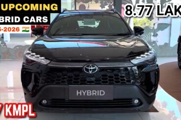 10 UPCOMING HYBRID CAR LAUNCHES IN INDIA 2025-2026 | PRICE, LAUNCH DATE, REVIEW | UPCOMING CARS