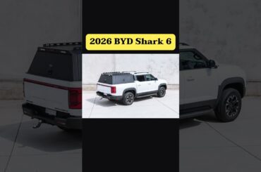 New 2026 BYD Shark 6 PHEV finally launched in UAE #ytshorts #automobile #bydshark6 #offroad