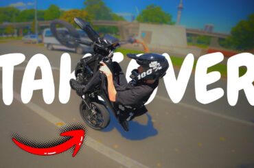 WE TOOK OVER THE CITY ON OUR E-BIKES..