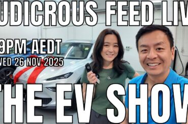 The EV Show by Ludicrous Feed on Wednesday Nights! | Wed 26 Nov 2025