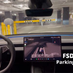 Tesla FSD v14.2: Parking lot test videos.