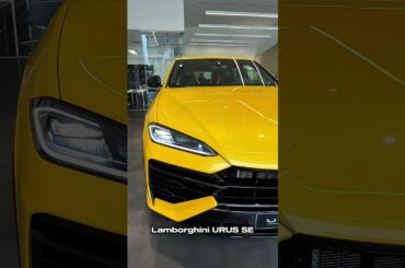 Lamborghini urus se hybrid PHEV 2025