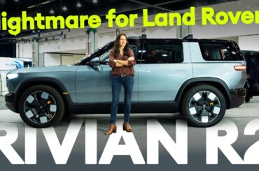 Rivian R2 UK Bound FIRST LOOK:  EV that could beat Land Rover at its own game