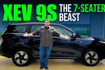 Mahindra XEV 9S EXCLUSIVE WALKAROUND: India's First 7-Seater Electric SUV