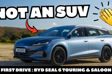 First Drive of the NEW BYD SEAL 6 Touring & Saloon 1.5 DM-i
