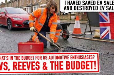 Did Rachel Reeves just DESTROY EV SALES?! Yes. It's hilarious. Budget 2026.