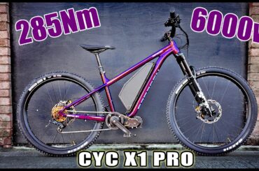 285Nm 6000w CYC X1 Pro Gen4 - The Most Powerful Mid-Drive Kit in the World!