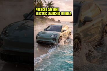 Porsche Cayenne Electric launched in India - 623 km Range - EV Kurradu