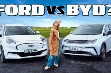 The Small EV Showdown - The Ford Puma Gen-E vs BYD Dolphin!