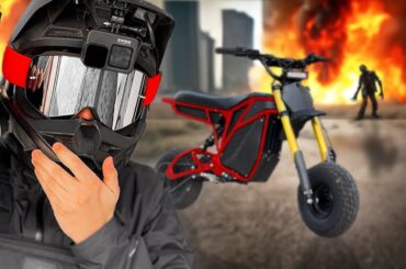 Survive 48 Hours with ONLY a Mini Bike