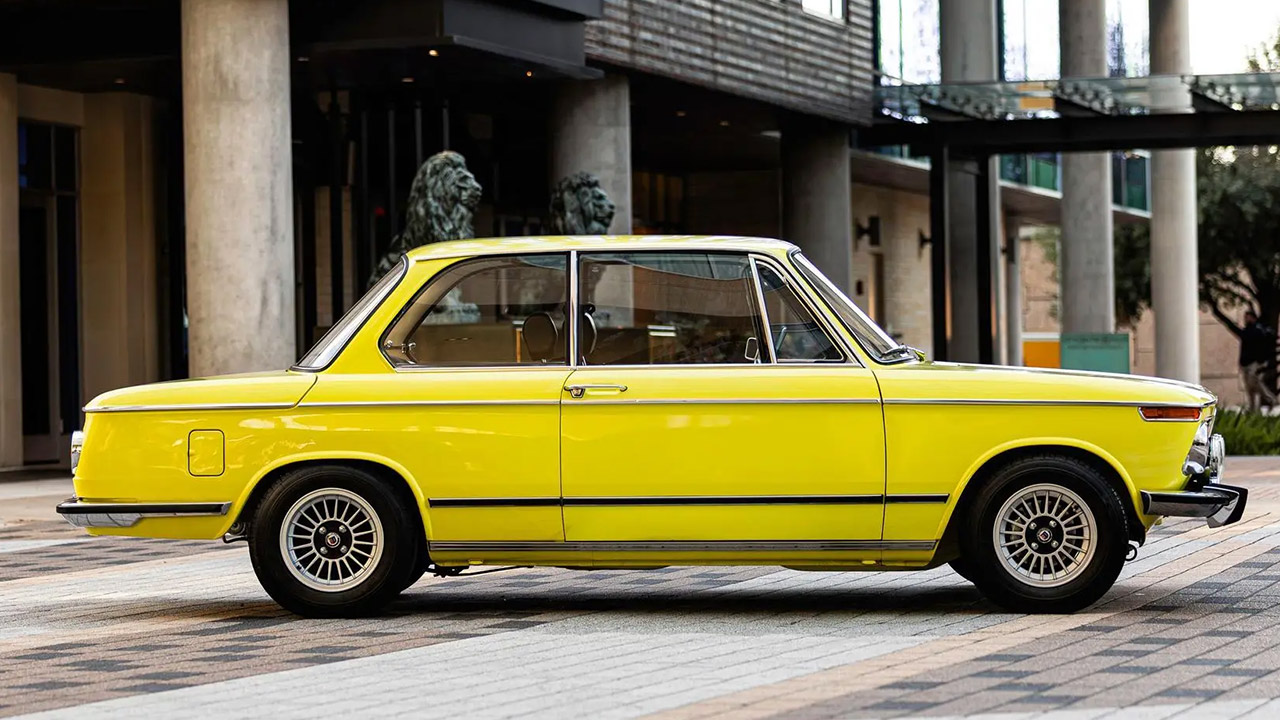 1972 BMW 2002 Tesla Powered 2002te