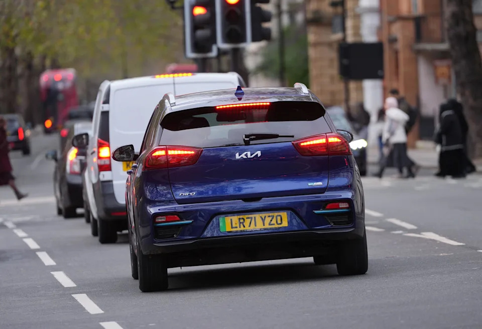 Hybrid cars will have to pay both eVED and fuel duty. (PA)