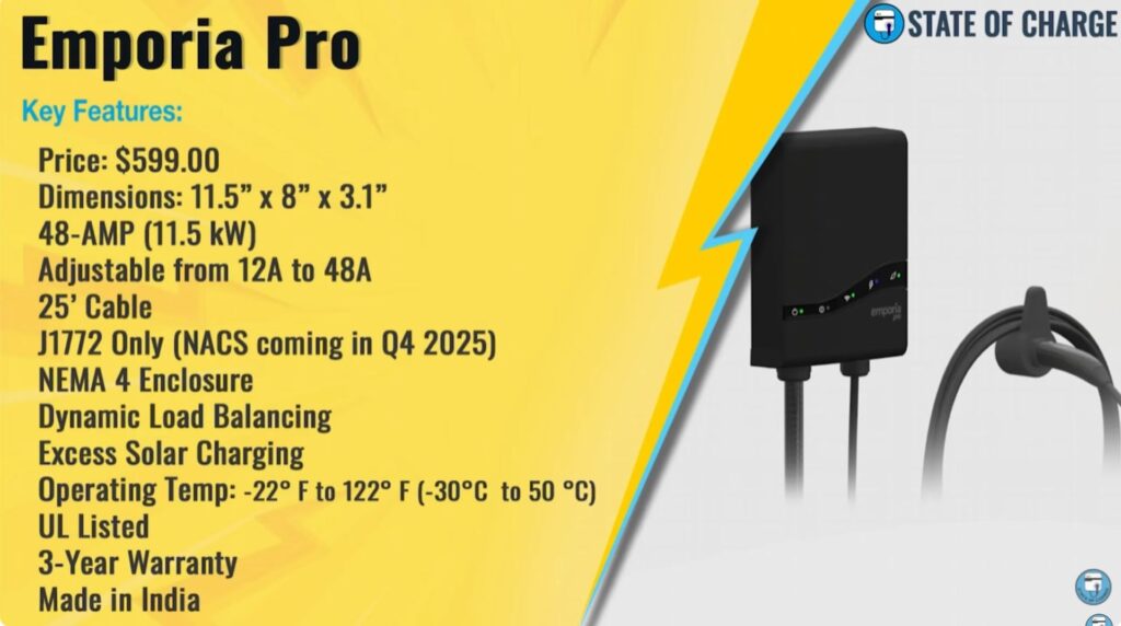 Key features of the Emporia Pro. (Source: State Of Charge)