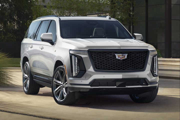 The Cadillac Escalade led ICE-based Cadillac sales in Q3 of 2025.