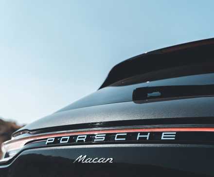 2025 Porsche Macan taillight