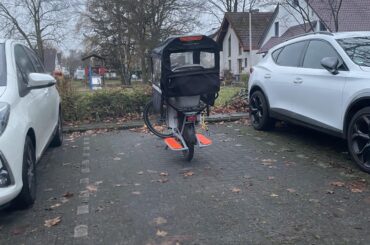 Fahrrad auf Parkplatz. Legal??