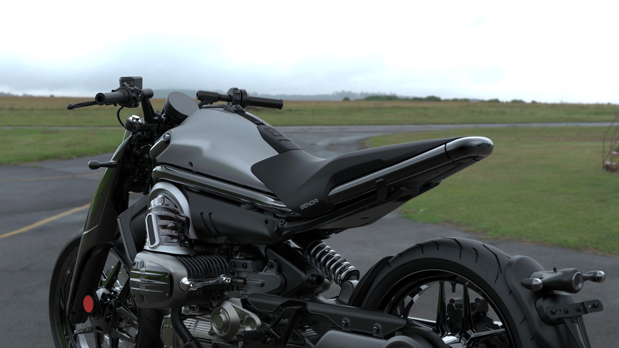 Boxy Motorcycle This New Motorcycle Has A Crazy Boxer-Electric Hybrid Engine And Is ...