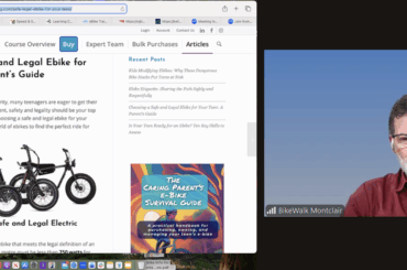 New Jersey Bike and Walk Coalition program manager offers virtual e-bike safety talks
