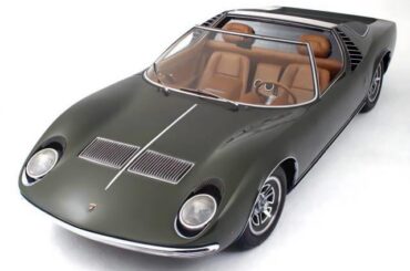 ILZRO Zn75, 1970. A one-off Lamborghini Miura Roadster