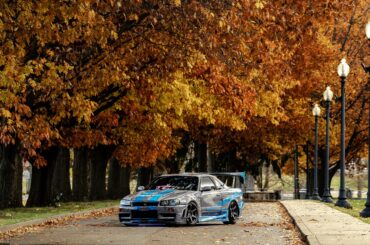 R34 tribute car F&F (3840x2160)
