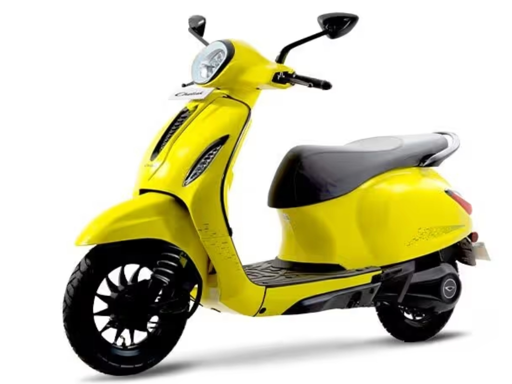 Bajaj Chetak 3001 yellow