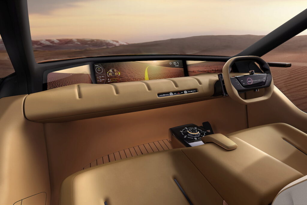 Mitsubishi Elevance Concept interior dashboard