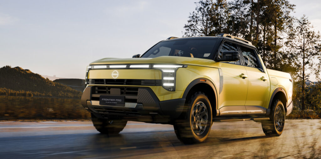 Nissan Frontier Pro PHEV ute.