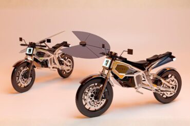 An E-Bike Concept With Solar Charging Capabilities