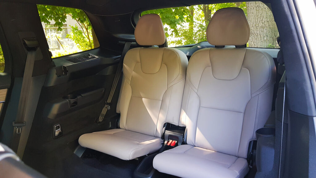 Volvo XC90 Facelift Plug-in Hybrid third row seats