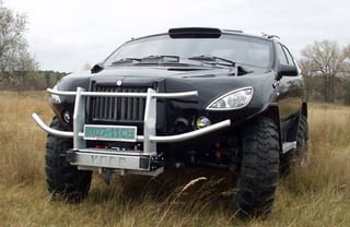 VEPr-K Commander, Ukraine's armoured SUV concept from 2000's