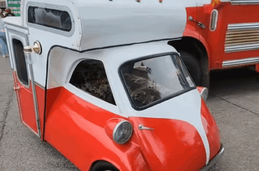 BMW Isletta Camper - theoretically the "world's smallest" of campers